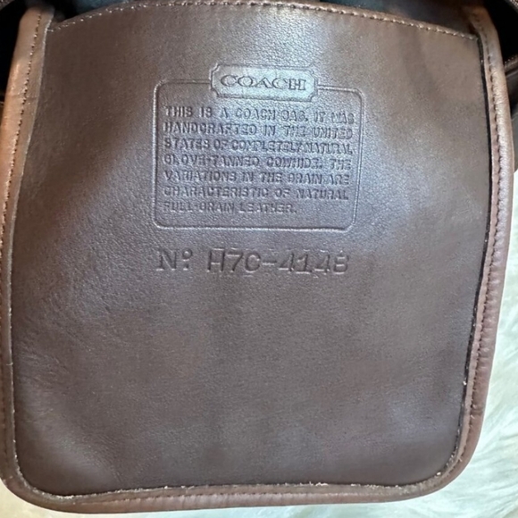 Coach Vintage Ergo Brown Leather Shoulder Bag Coach - Picture 9 of 9